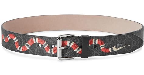 gucci belt snake print